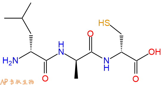 專肽生物產(chǎn)品H2N-DLeu-DAla-DCys-OH